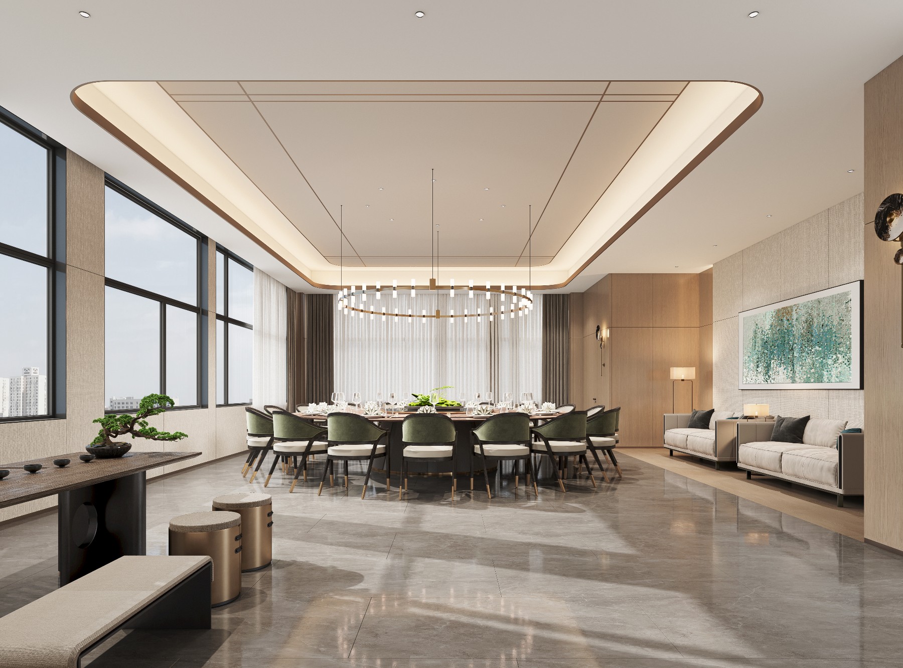 餐厅效果图怎么选?专业效果图表现工作室助力餐饮空间设计